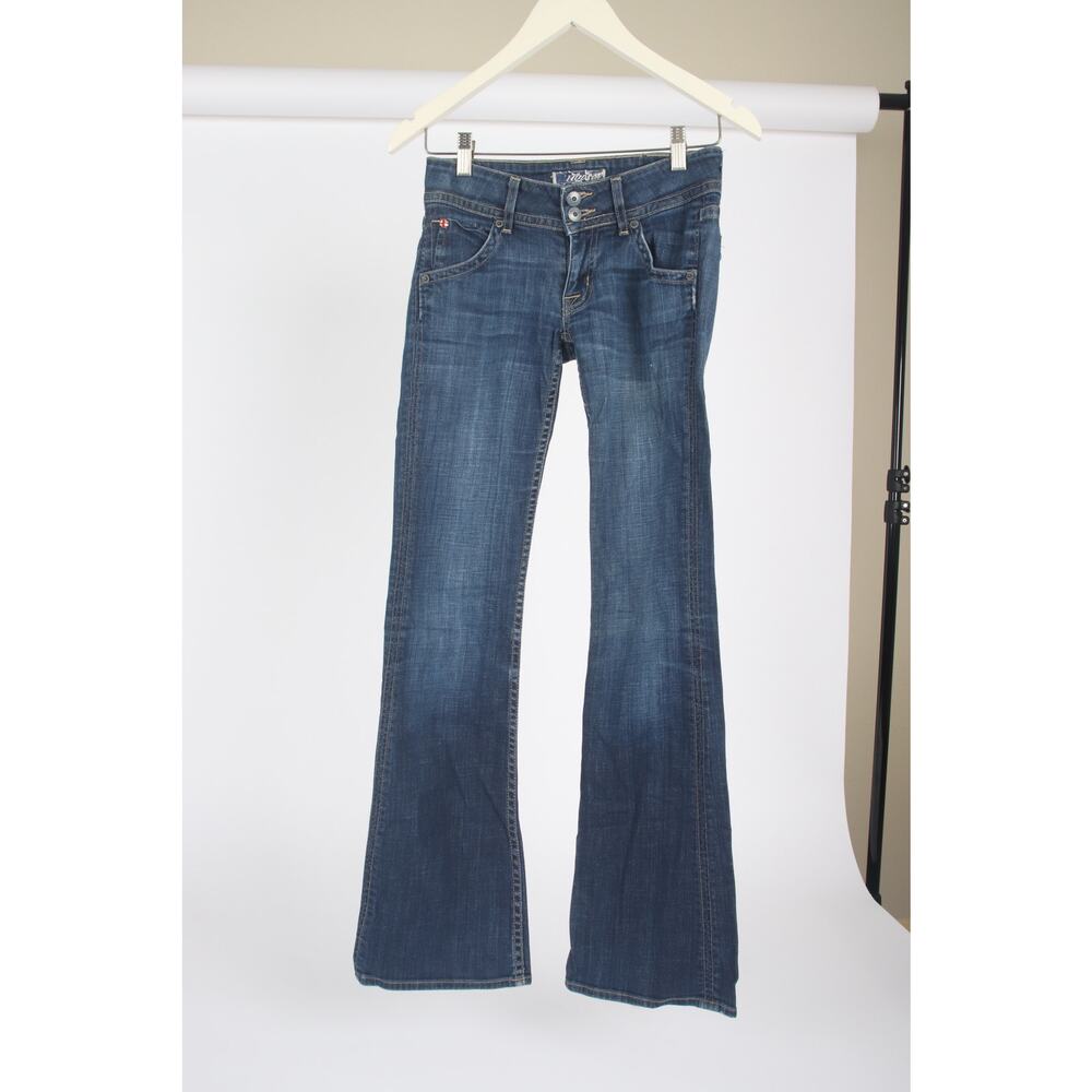 Hudson Jeans signature boot cut low rise flap pocket sz 2 S Petite